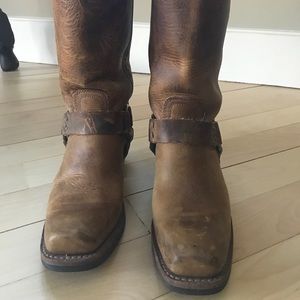 FRYE harness boots
